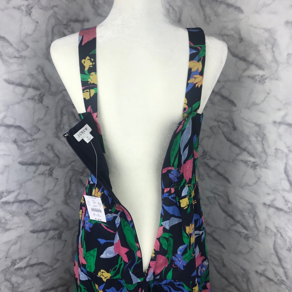 NWT J. Crew Factory Floral Maxi Dress - Picture 4 of 15